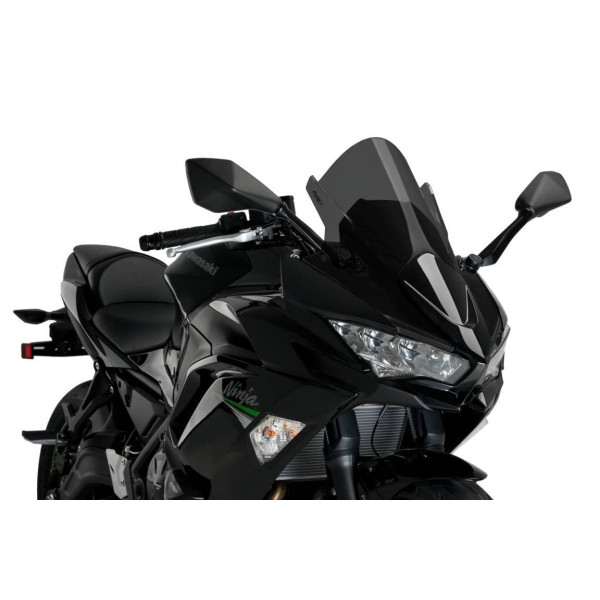 Puig Puig z-racing screen | dark smoke | kawasaki ninja 650 2020>current